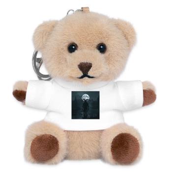 Demon – the horned demon of the Slavic backwaters - Teddy Keyring - white - Front