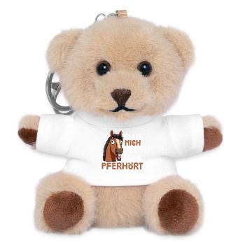 I guess I heard myself horse, horse - Teddy Keyring - white - Front