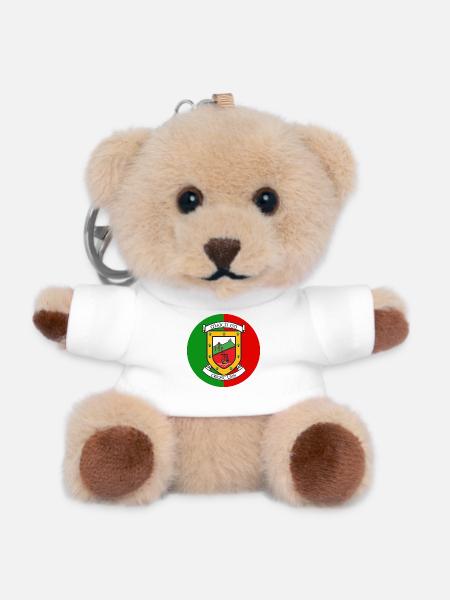 Mayo - Teddy Keyring - white