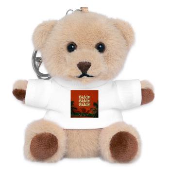 Biddy Biddy Biddy par Mark Noone - Porte-clés ourson - blanc - Devant