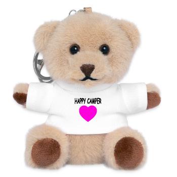 Camper - Teddy Schlüsselanhänger - Weiß - Vorne