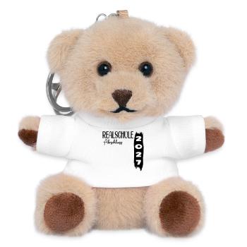 Realschule 2027 Abschluss - Teddy Schlüsselanhänger - Weiß - Vorne