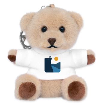 Preikestolen – Norwegian Landmark - Teddy Keyring - white - Front