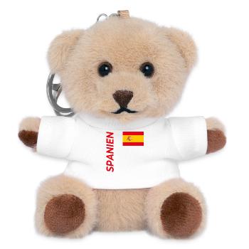 Valencia - Teddy Keyring - white - Front