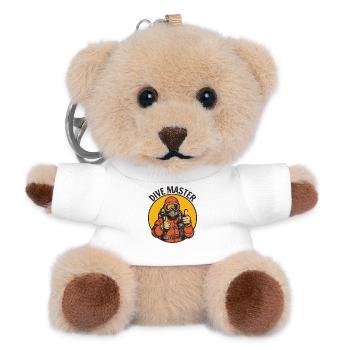 Dive Master Diver - Teddy Keyring - white - Front