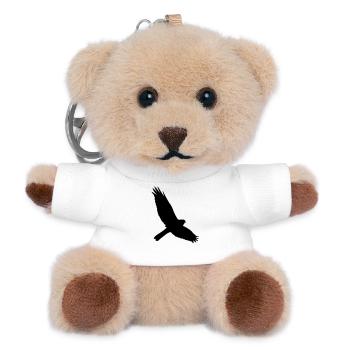Falke - Teddy Schlüsselanhänger - Weiß - Vorne