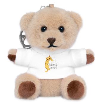Favorite Blanket Thief Official Sleep Shirt - Teddy Keyring - white - Front