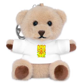 Proyecto_nuevo_-6-_-1-_-12-_-3- - Teddy Schlüsselanhänger - Weiß - Vorne