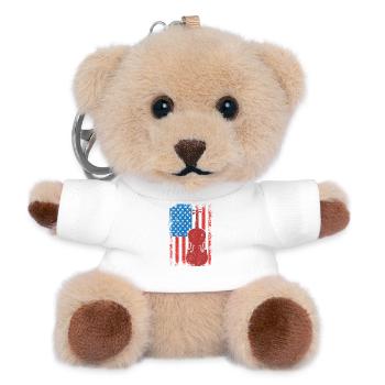 Patriotic US violinist - Teddy Keyring - white - Front
