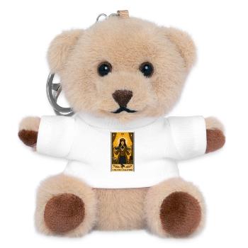 Fotografin | Kamera Beruf Tarot - Teddy Schlüsselanhänger - Weiß - Vorne