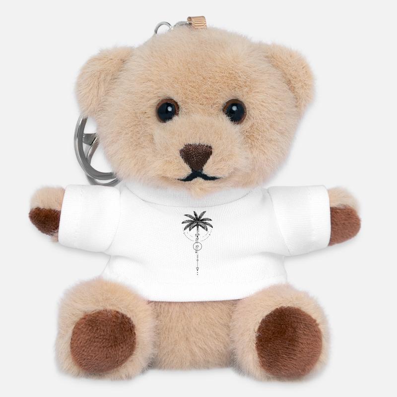 Wanderlust - Teddy Keyring - white