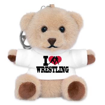 wrestling sports - Teddy Keyring - white - Front