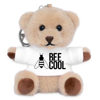 cool - Teddy Keyring - white - Front
