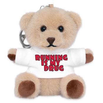 Running / Jogging / Run / Trail / Sport - Teddy Keyring - white - Front