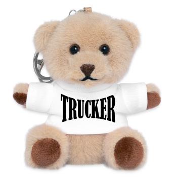 Chemise de camionneur - Porte-clés ourson - blanc - Devant
