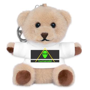 humanoid festival - Teddy Keyring - white - Front