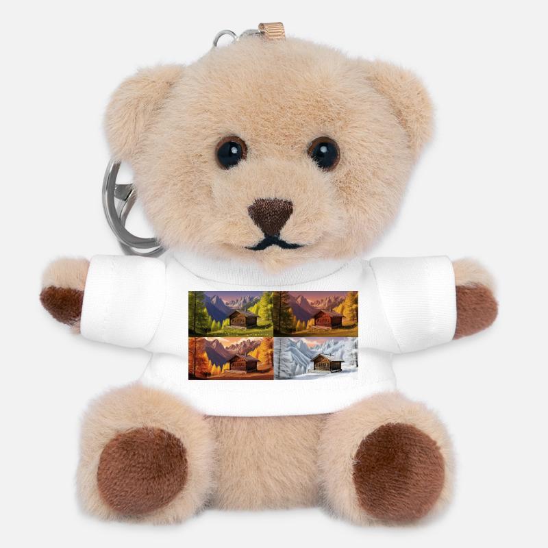 Hut idyll in the mountain valley - Teddy Keyring - white