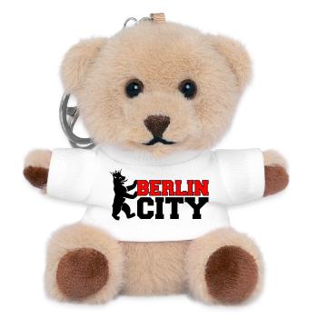 berlin_city_2 - Teddy Schlüsselanhänger - Weiß - Vorne