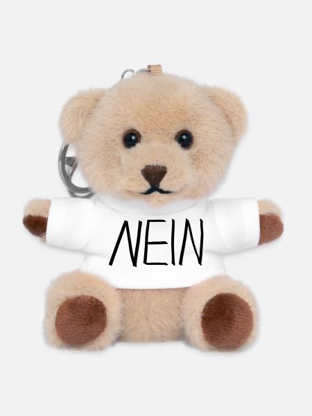 Non - Porte-clés ourson - blanc