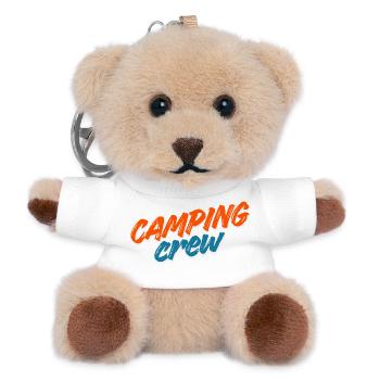 Camping Crew - Teddy Schlüsselanhänger - Weiß - Vorne