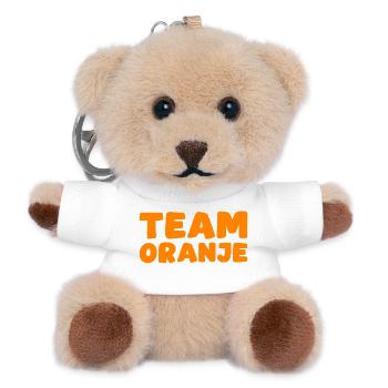 Team Oranje - Nederland - Netherlands Niederlande - Teddy Schlüsselanhänger - Weiß - Vorne