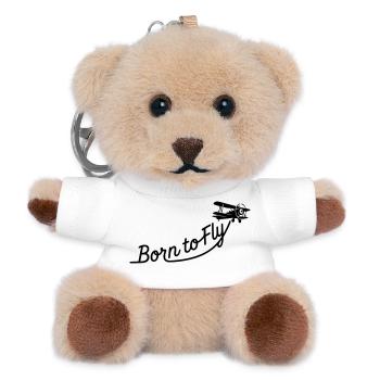 born to fly - Teddy Keyring - white - Front