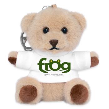 FROG – Jumping Straight to Conclusions - Teddy Keyring - white - Front