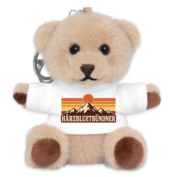 Bündner - Teddy Schlüsselanhänger - Weiß - Vorne