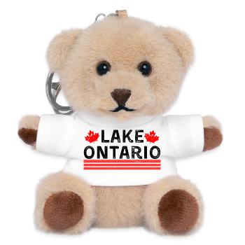 Ontariosee, Kanada - Teddy Schlüsselanhänger - Weiß - Vorne