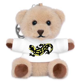 Salamander - Teddy Schlüsselanhänger - Weiß - Vorne
