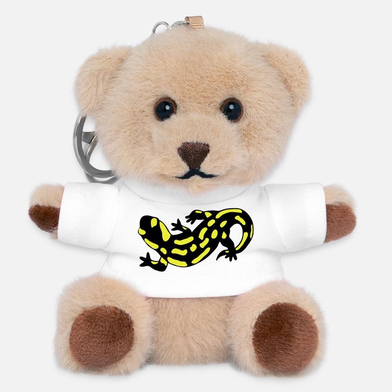Salamander - Teddy Schlüsselanhänger - Weiß