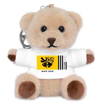 Brittany - Coat of arms Pays de Léon - Teddy Keyring - white - Front