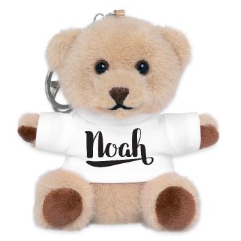 Creative Noah Archetype with Water Design - Teddy Keyring - white - Front
