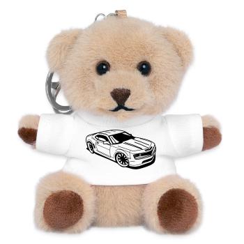 American sports car - Teddy Keyring - white - Front