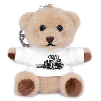 MB trac 1500 | Tractor - Teddy Keyring - white - Front