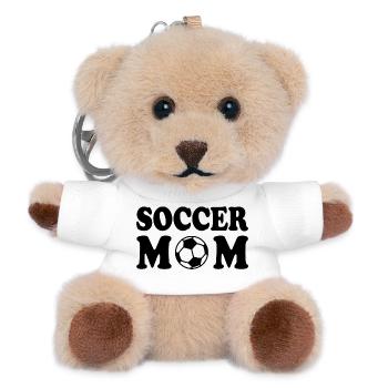 Soccer mom - Teddy Schlüsselanhänger - Weiß - Vorne
