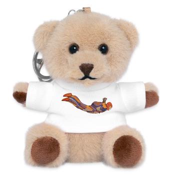 Skydiving - Teddy Keyring - white - Front