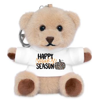 Spooky Season - Teddy Schlüsselanhänger - Weiß - Vorne
