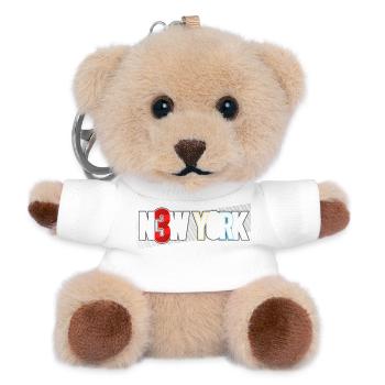 Cool NY-Urbanist Design - Teddy Keyring - white - Front