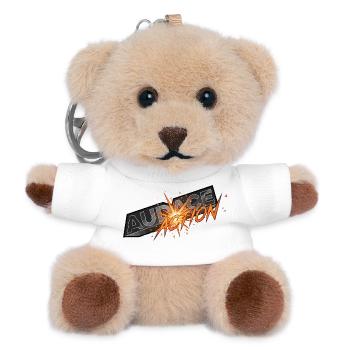 Audace et action - Teddy Keyring - white - Front