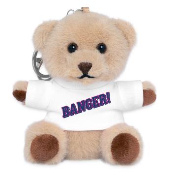 Banger ! - Culture virale d’Internet Humour Marine Pink - Porte-clés ourson - blanc - Devant