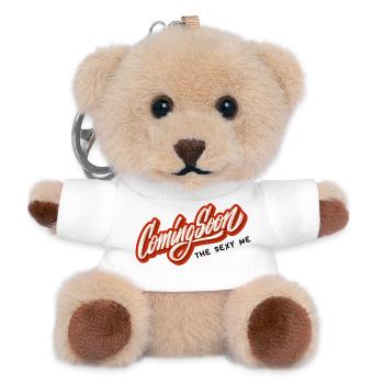 Coming Soon The Sexy Me - Teddy Keyring - white - Front