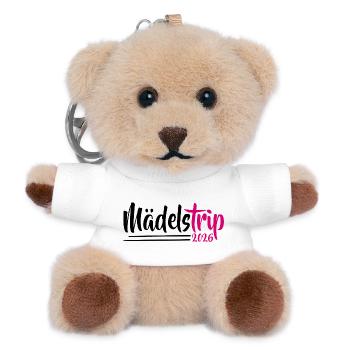 Girls Trip 2026 Girls' Tour Girls' Strip Girls' Strip - Teddy Keyring - white - Front