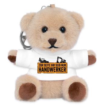 To the side, you are only a craftsman – excavator driver - Teddy Keyring - white - Front