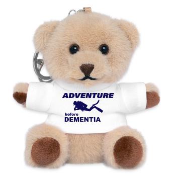 DIVING ADVENTURE - Teddy Keyring - white - Front