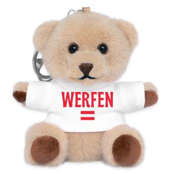 Werfen Austria Flag  - Teddy Keyring - white - Front