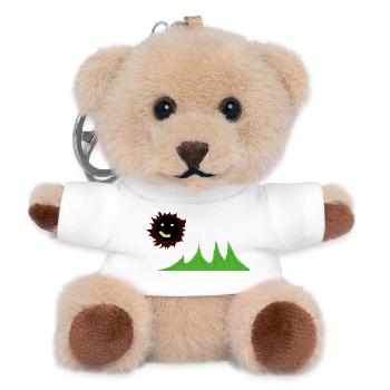 Red_light_green_gras - Teddy Schlüsselanhänger - Weiß - Vorne