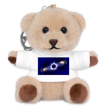eclipse2026 - Teddy Keyring - white - Front
