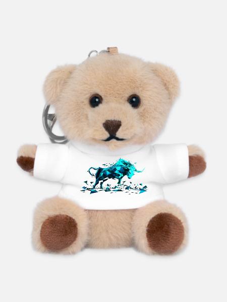 Bull Mint - Teddy Schlüsselanhänger - Weiß