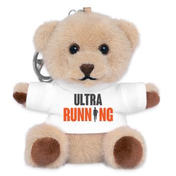 Ultra Running - Teddy Schlüsselanhänger - Weiß - Vorne